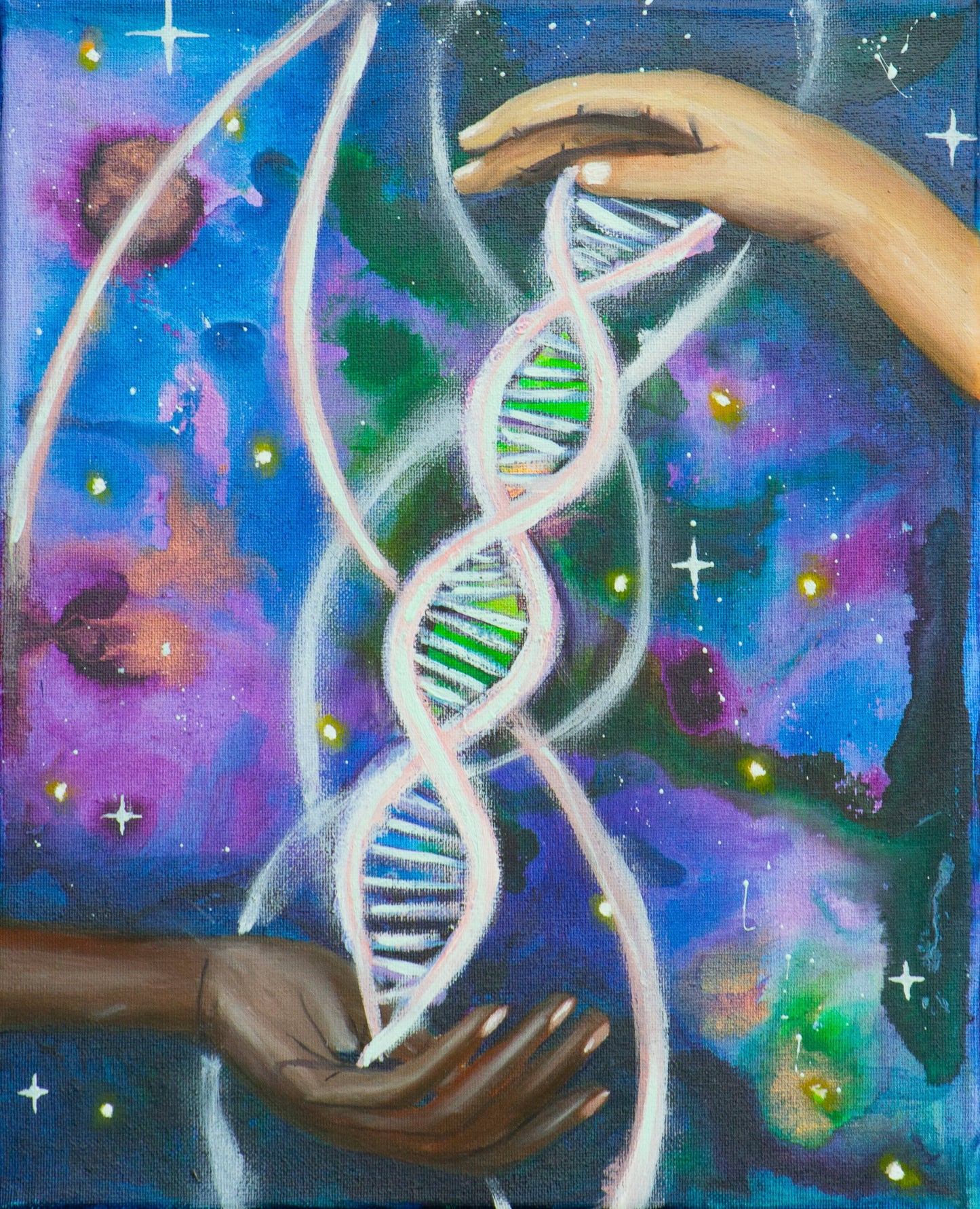 Stampa artistica "Il mio DNA è il tuo DNA e il tuo DNA è il mio DNA