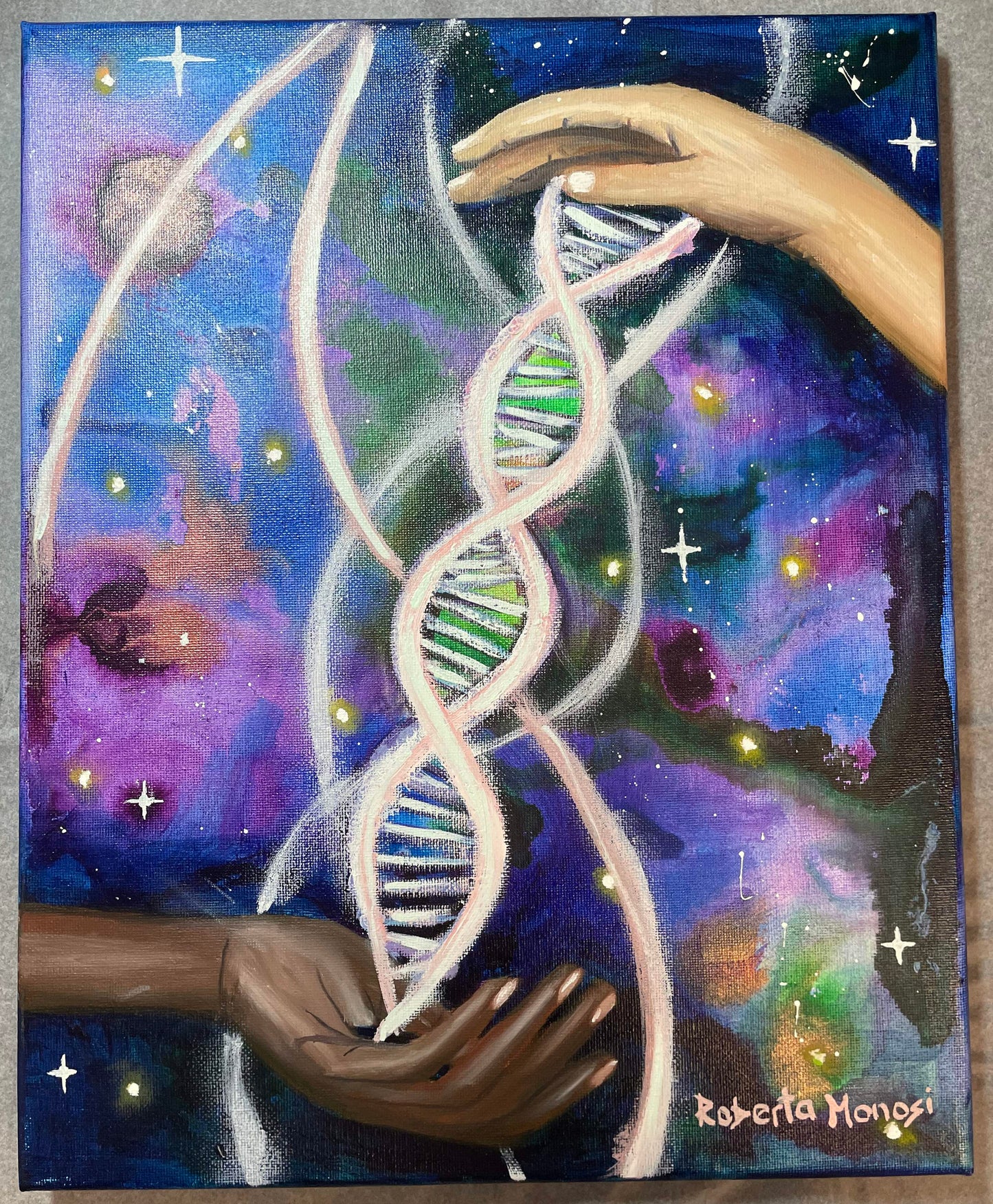 il mio DNA è il tuo DNA e il tuo DNA è il mio DNA