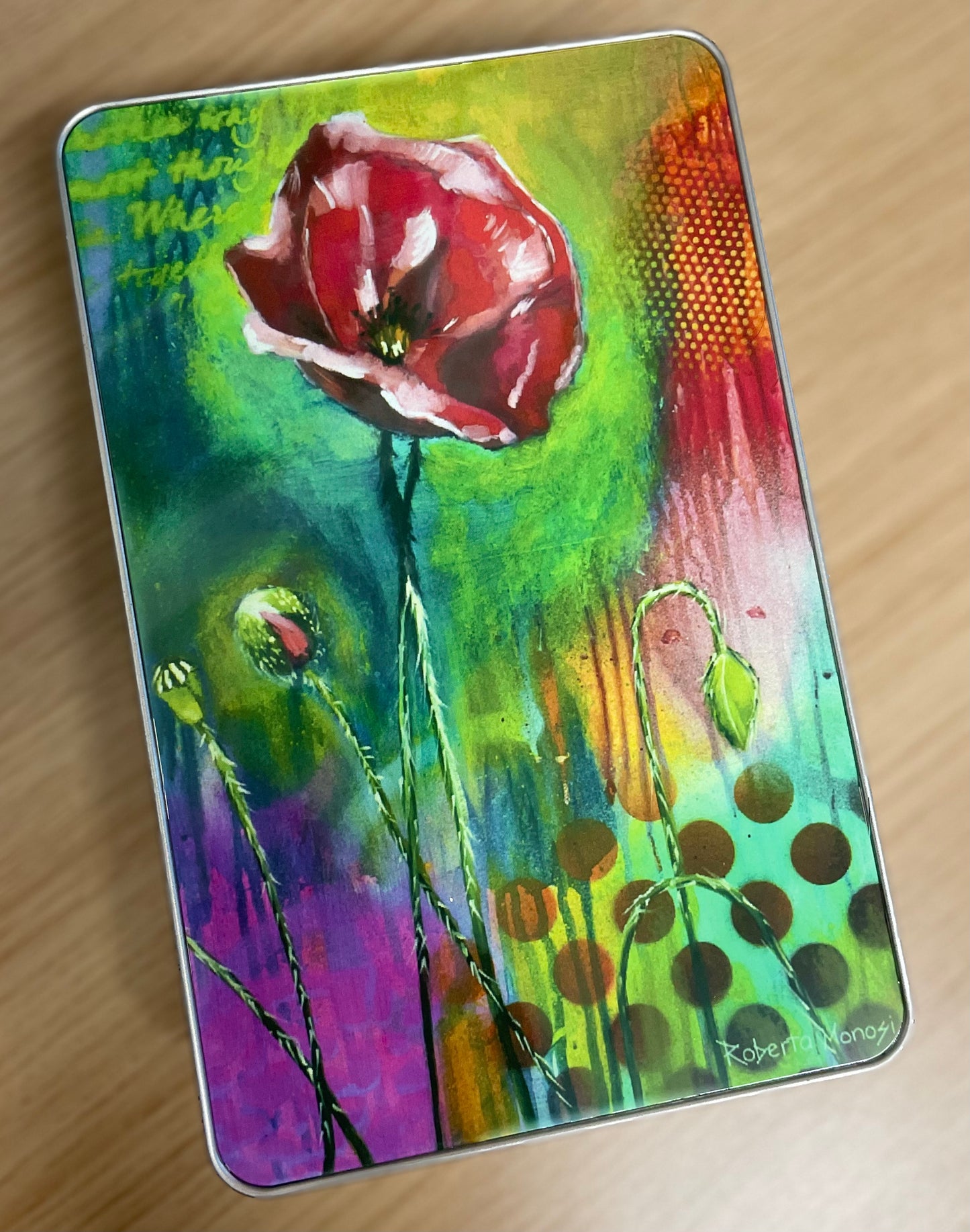 Pen storage box "Parrot"