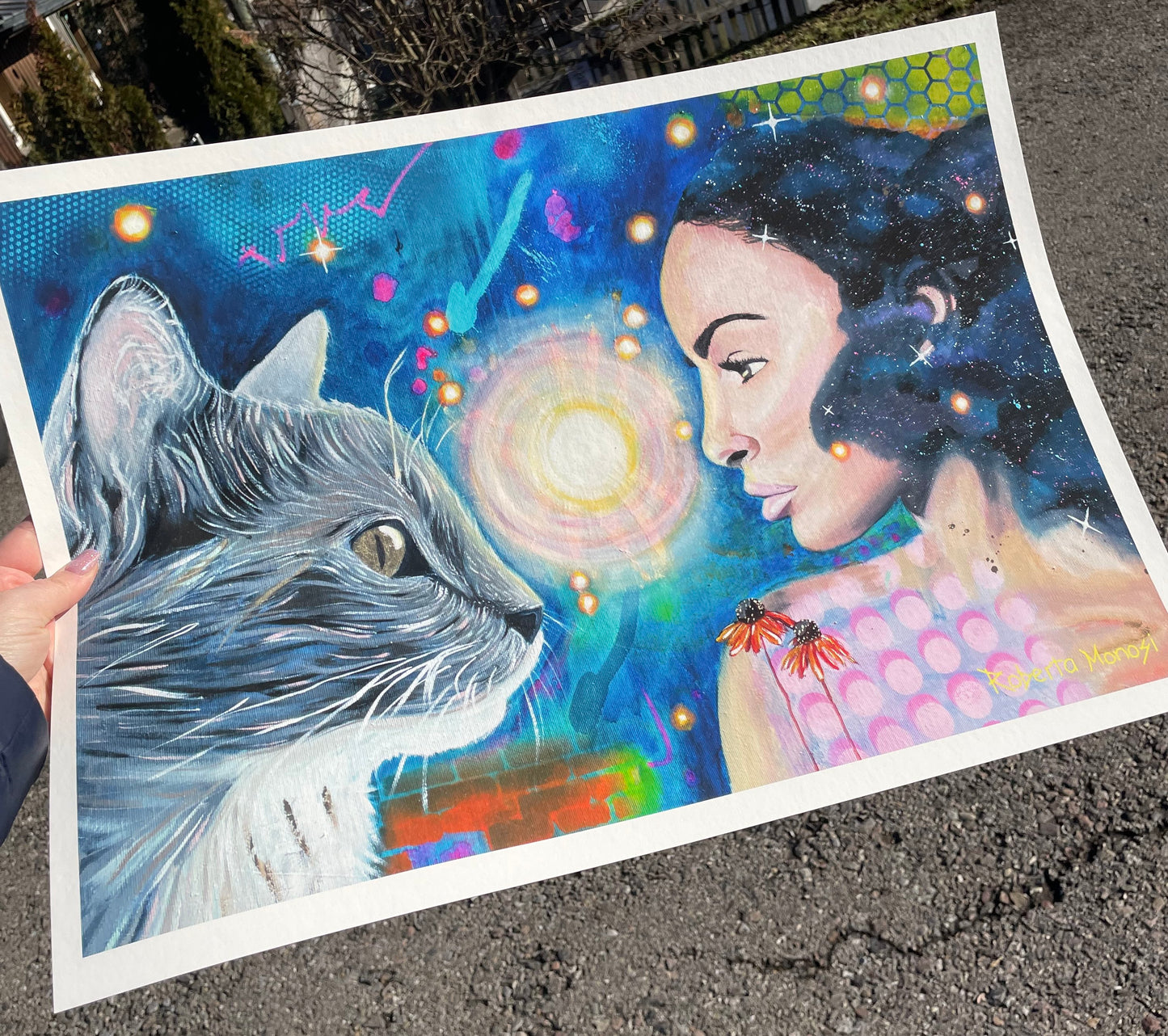Stampa d'arte "Symbiosis in Starlight" edizione limitata