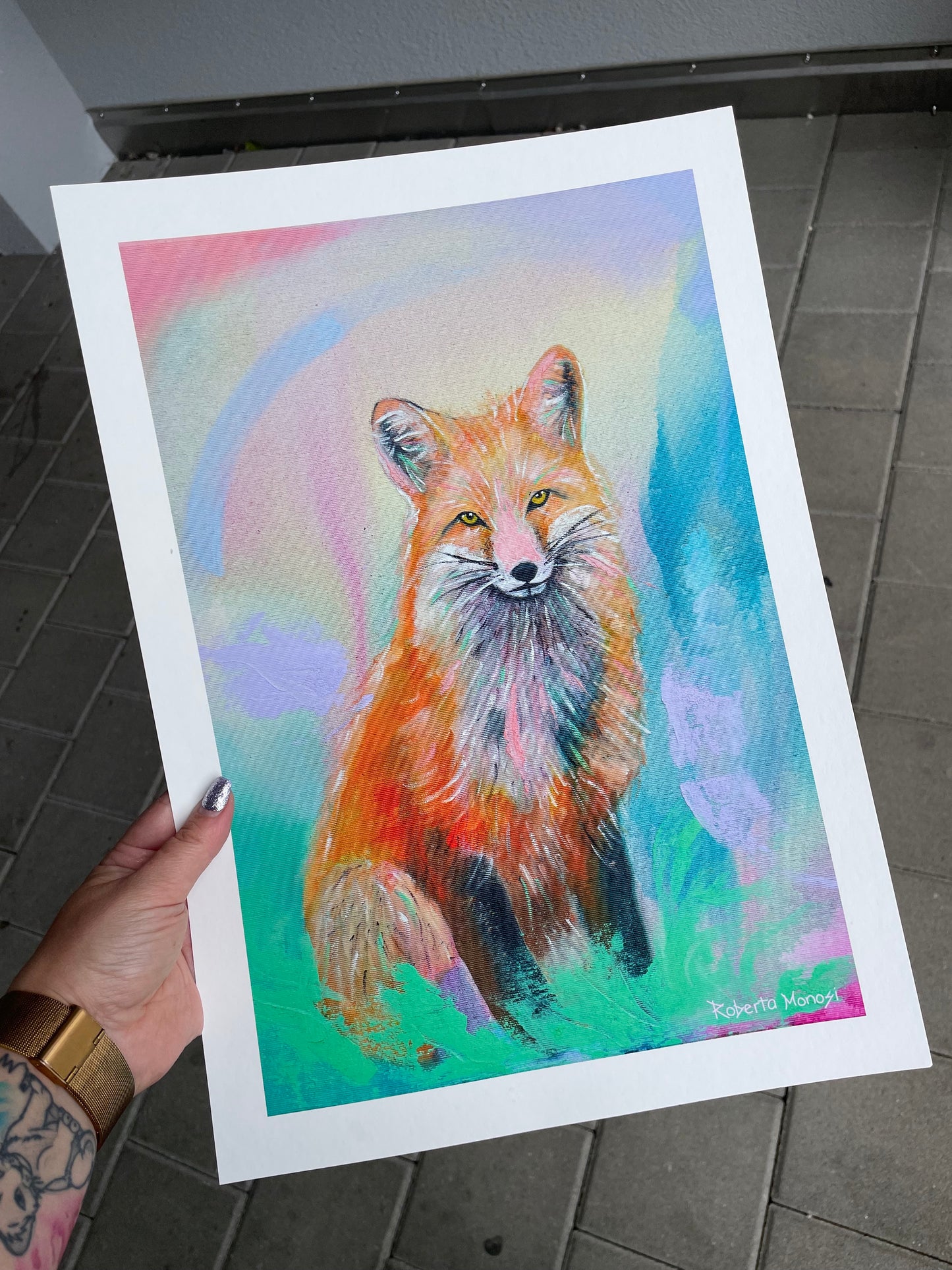 Stampa artistica "Ci vediamo"