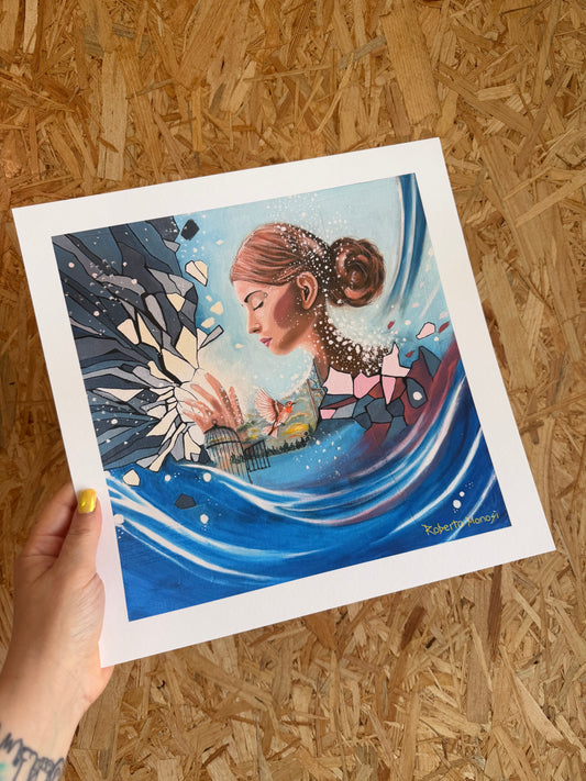 Kunstdruck "Not My Truth"