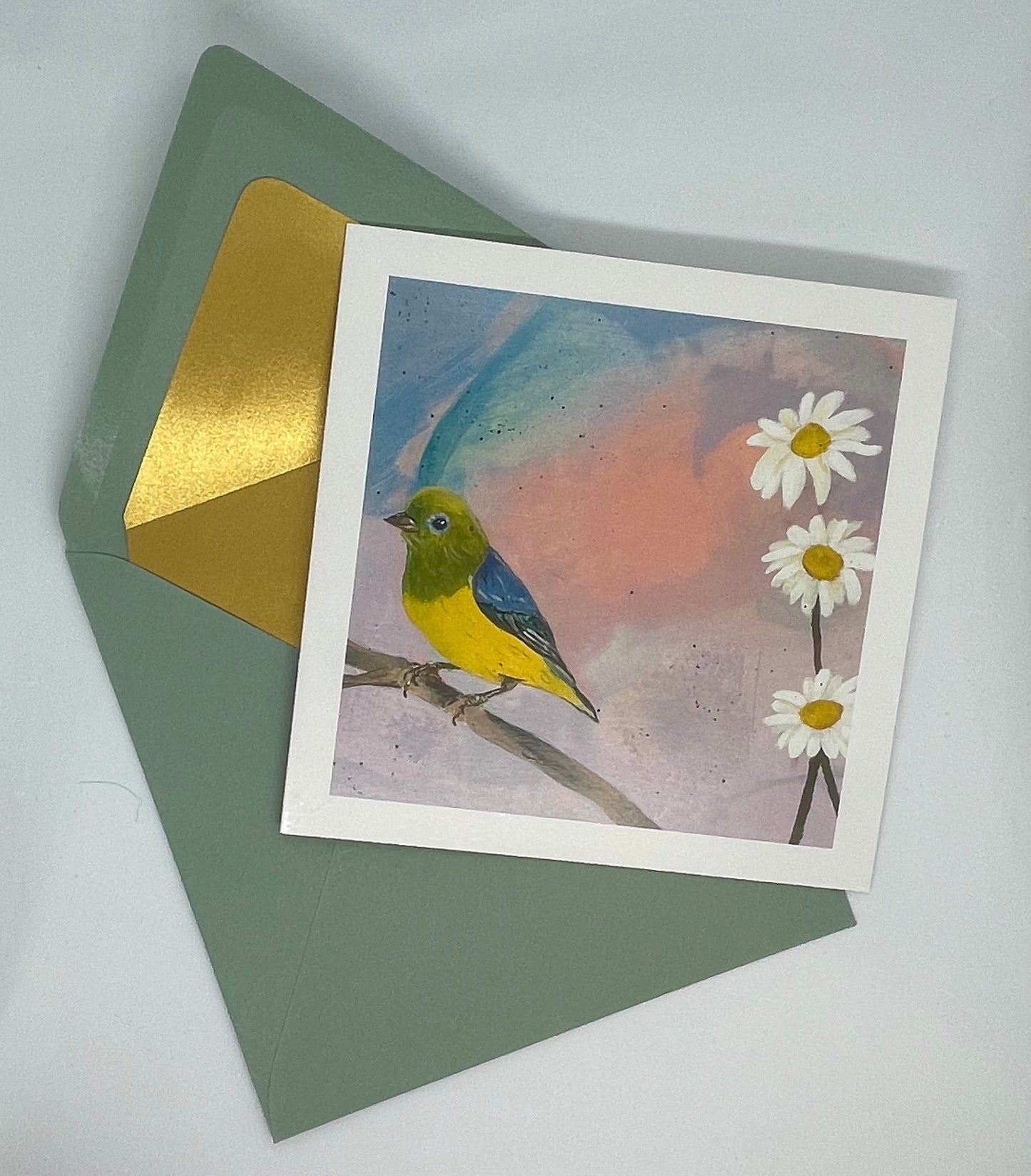 Postkarte "Vögel - Kunstwerserie No. 9"