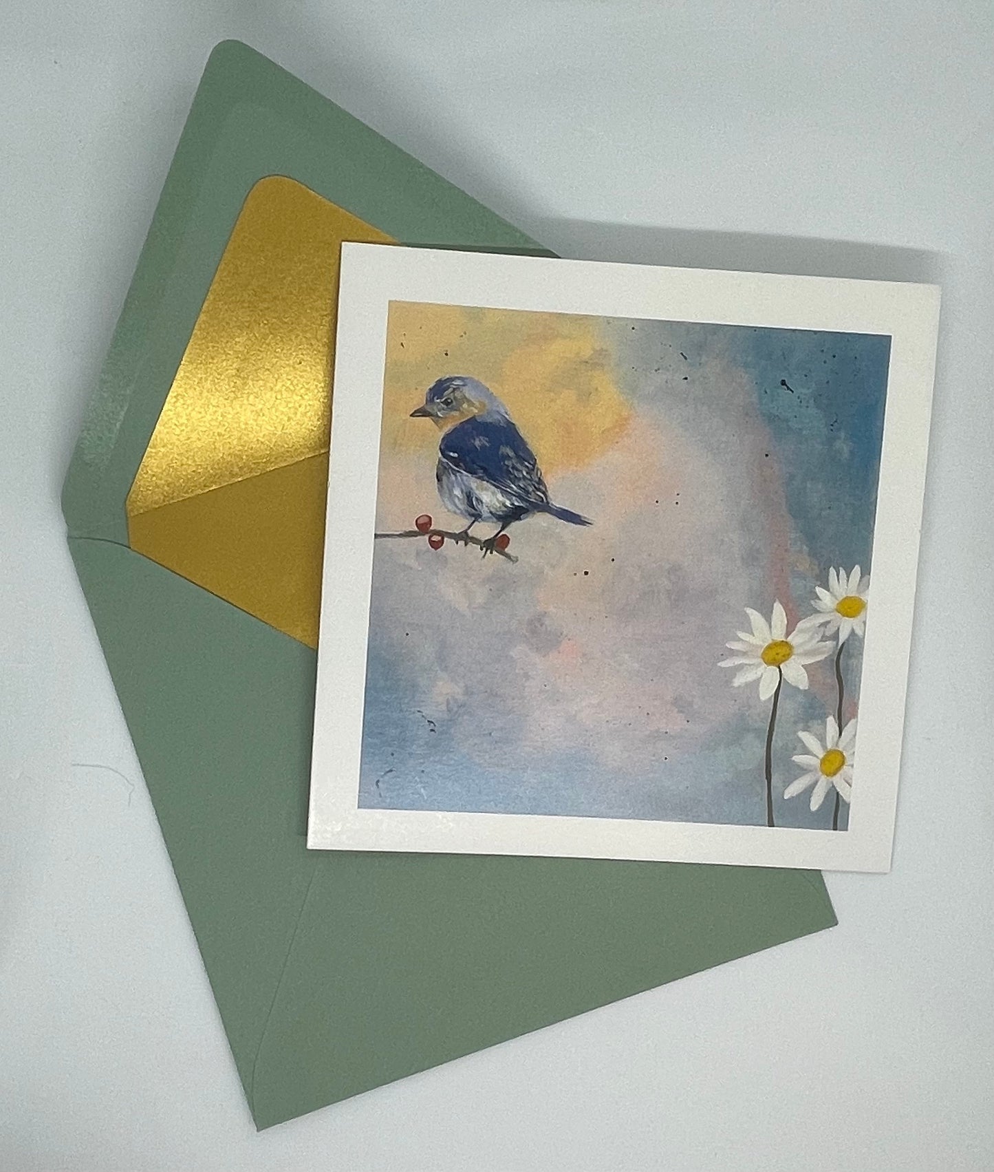 Postkarte "Vögel - Kunstwerserie No. 10"