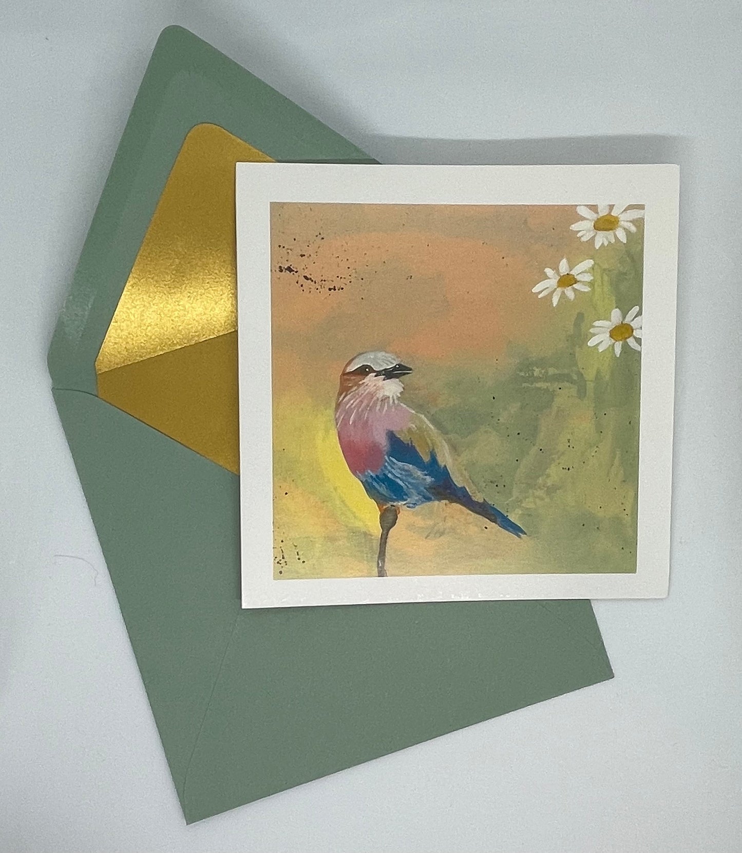 Postkarte "Vögel - Kunstwerserie No. 8"