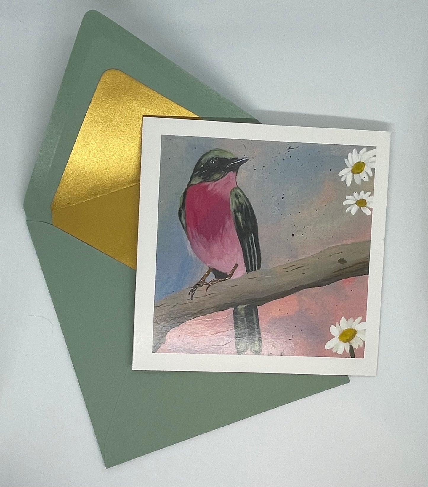 Postkarte "Vögel - Kunstwerserie No. 2"