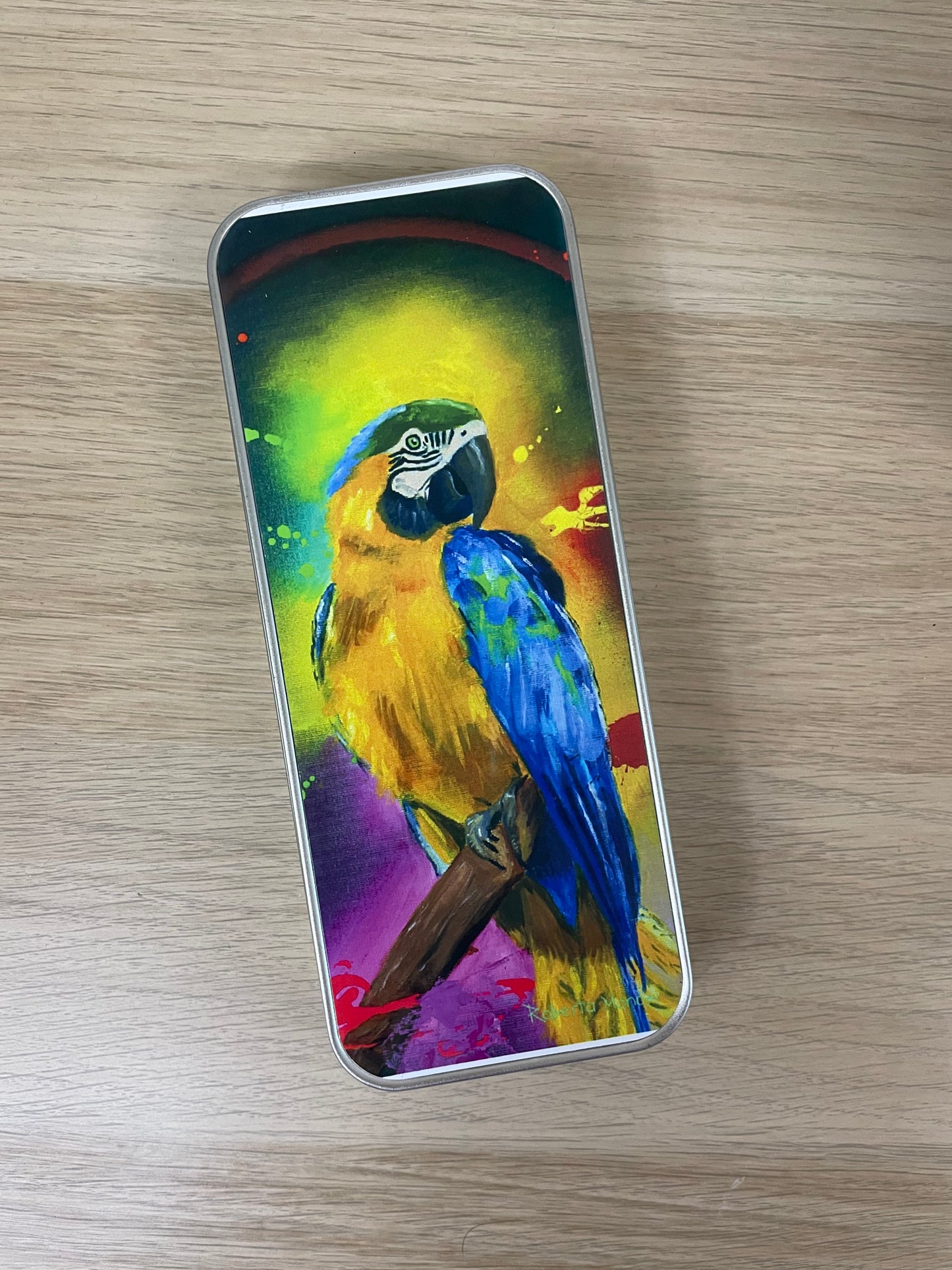 Stifte- Aufbewahrungsbox "Parrot"