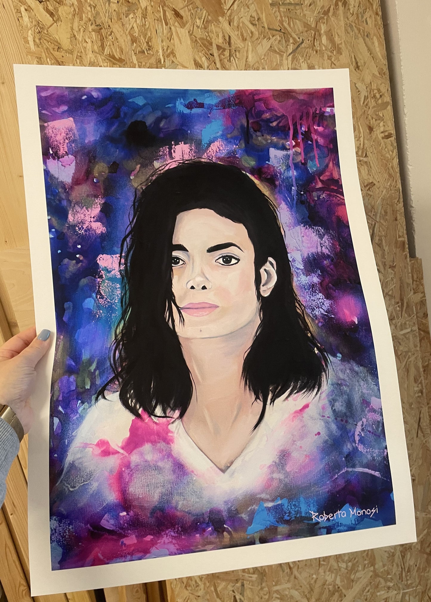 Stampa d'arte "Michael Jackson"