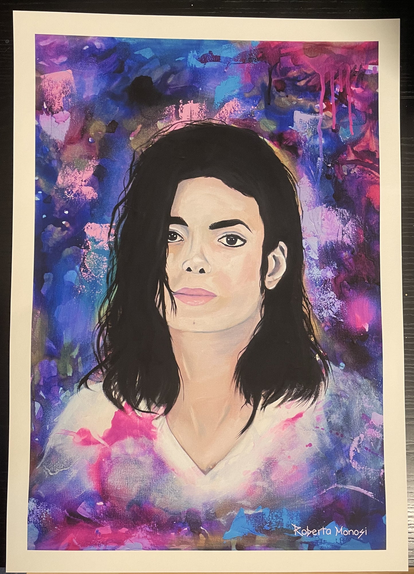 Stampa d'arte "Michael Jackson"