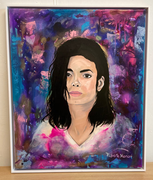 Michael Jackson inkl. Schattenfugenrahmen